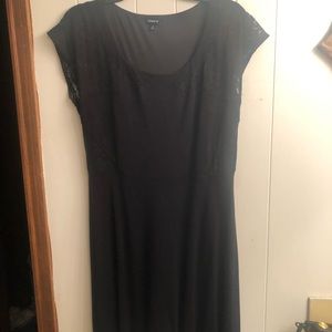 Torrid black Skater dress